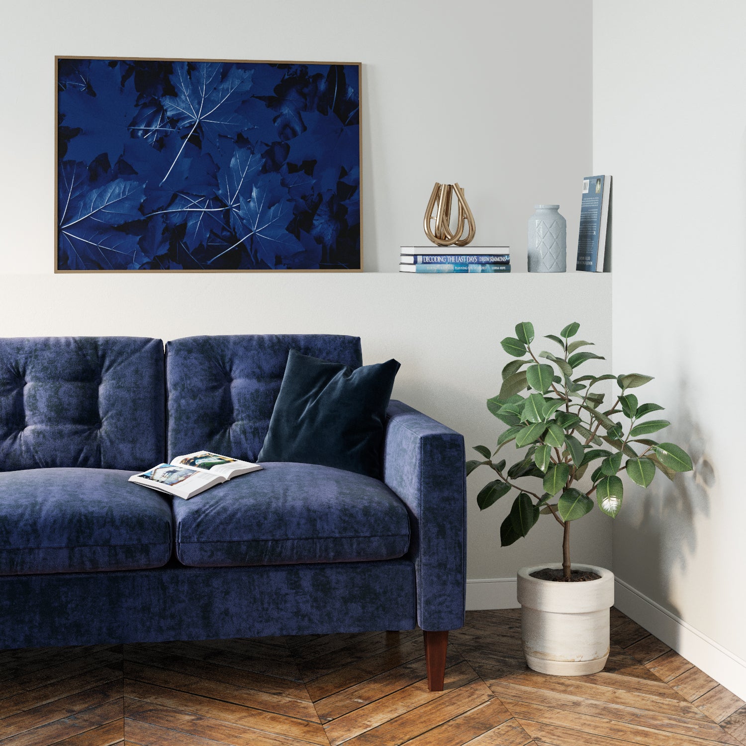 Poster - Blue Maple