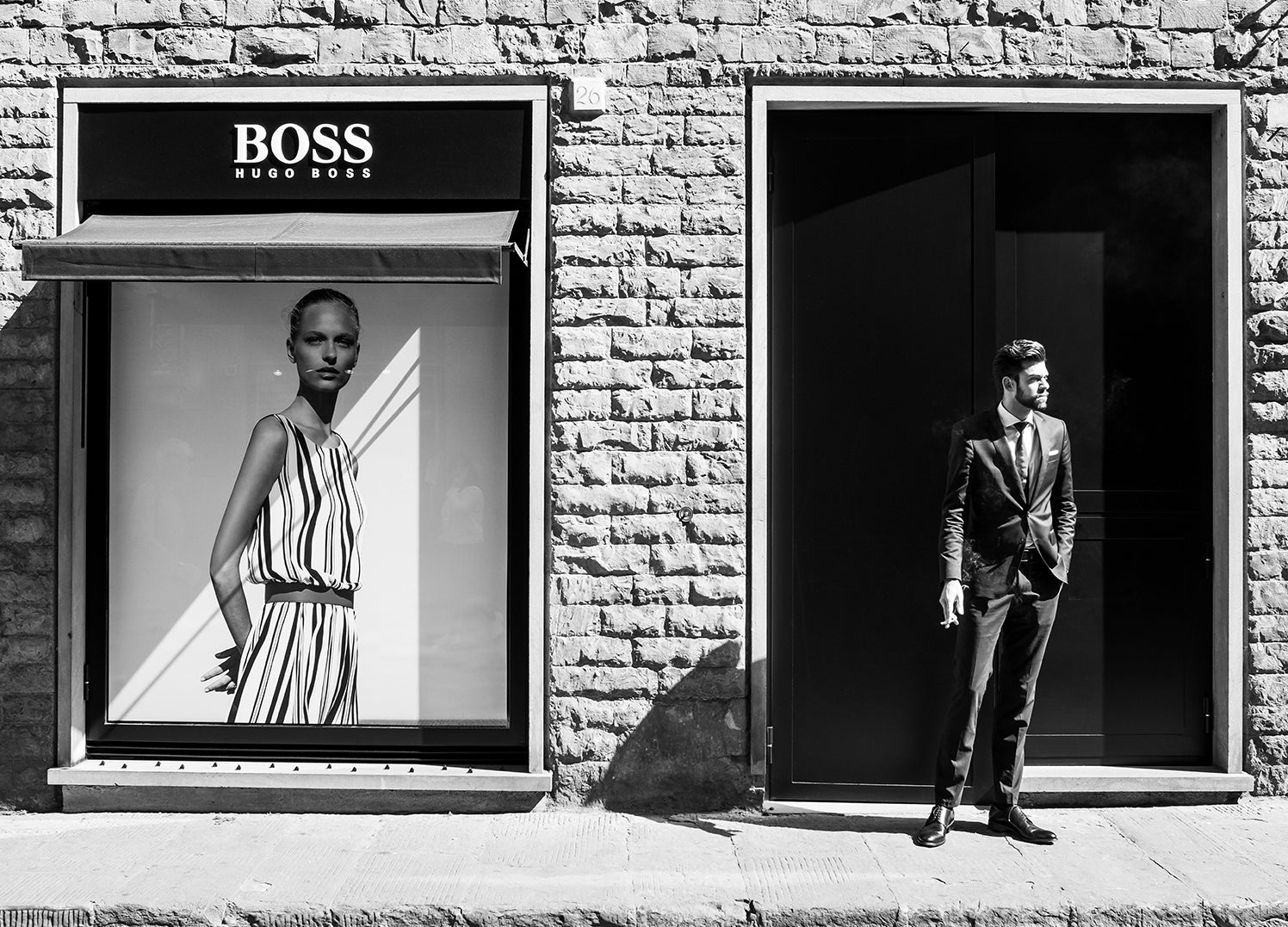 Canvastavla - Window Shopper