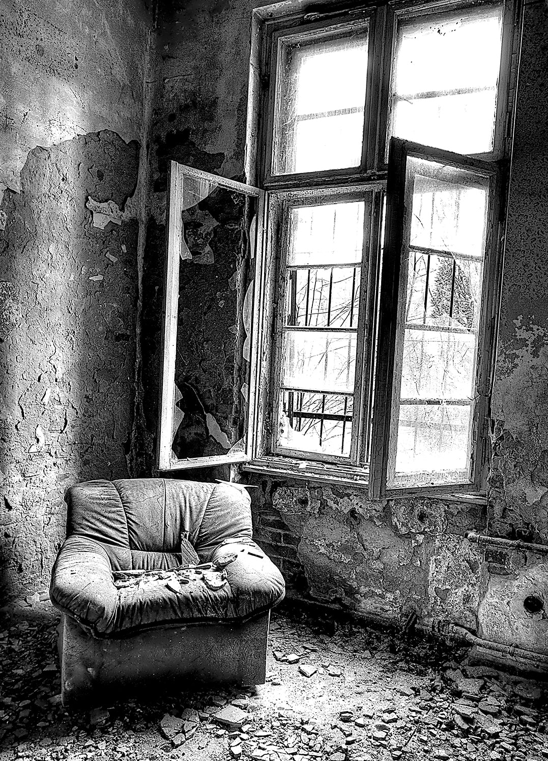 Canvstavla - Close the Window