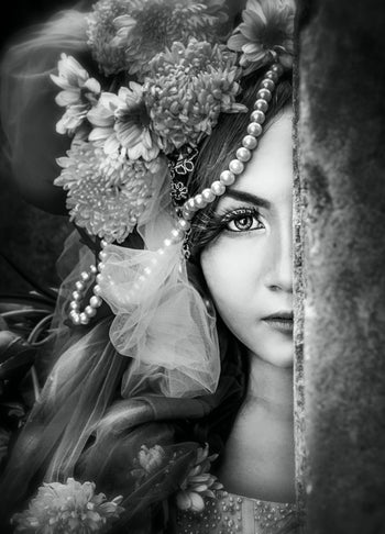 Canvastavla - Pearls