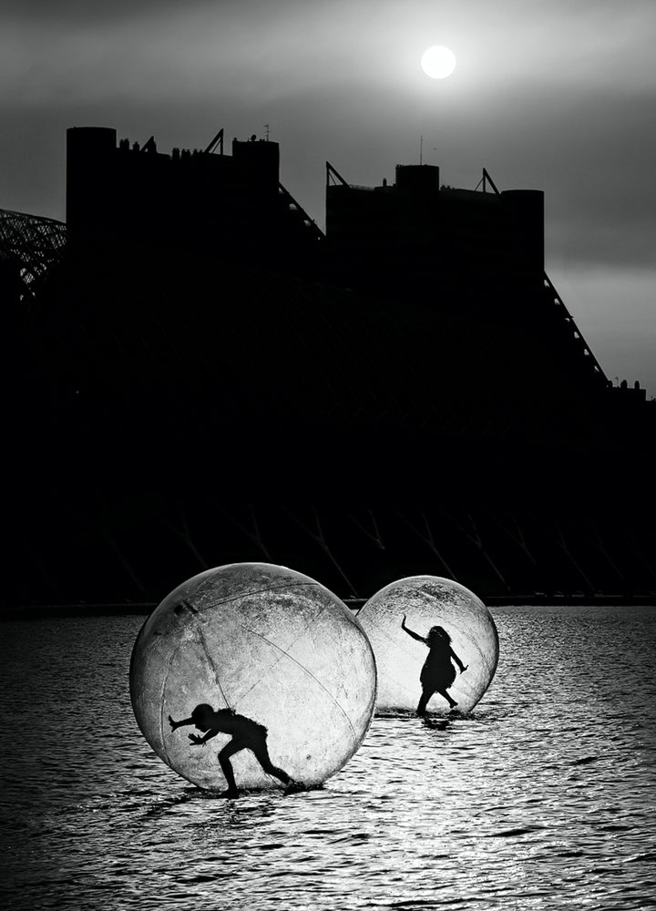 Canvastavla - Waterfun