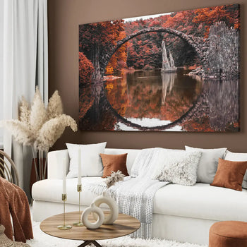 Canvastavla - Autumn’s Gateway