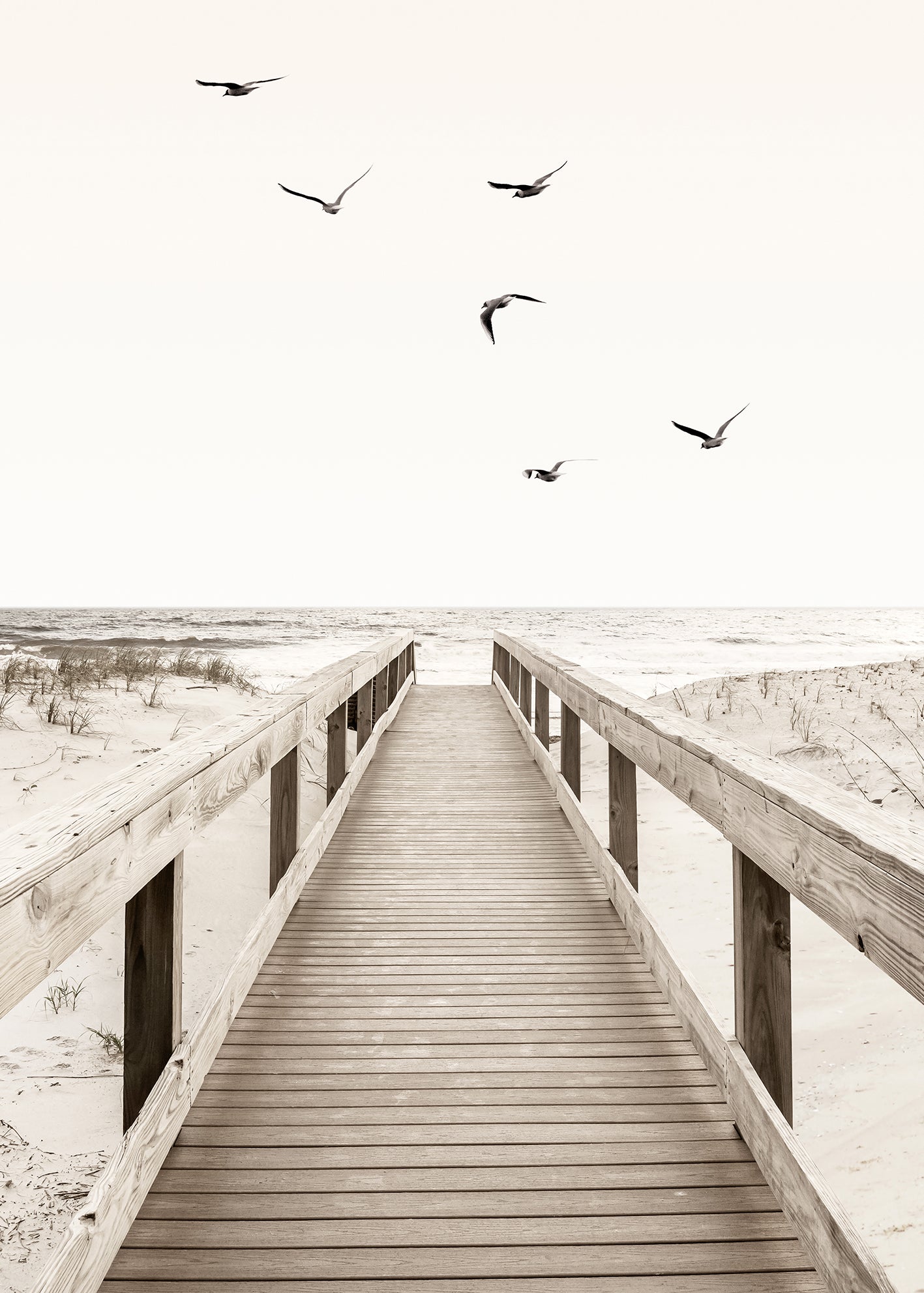 Canvastavla - Mornings by Sea