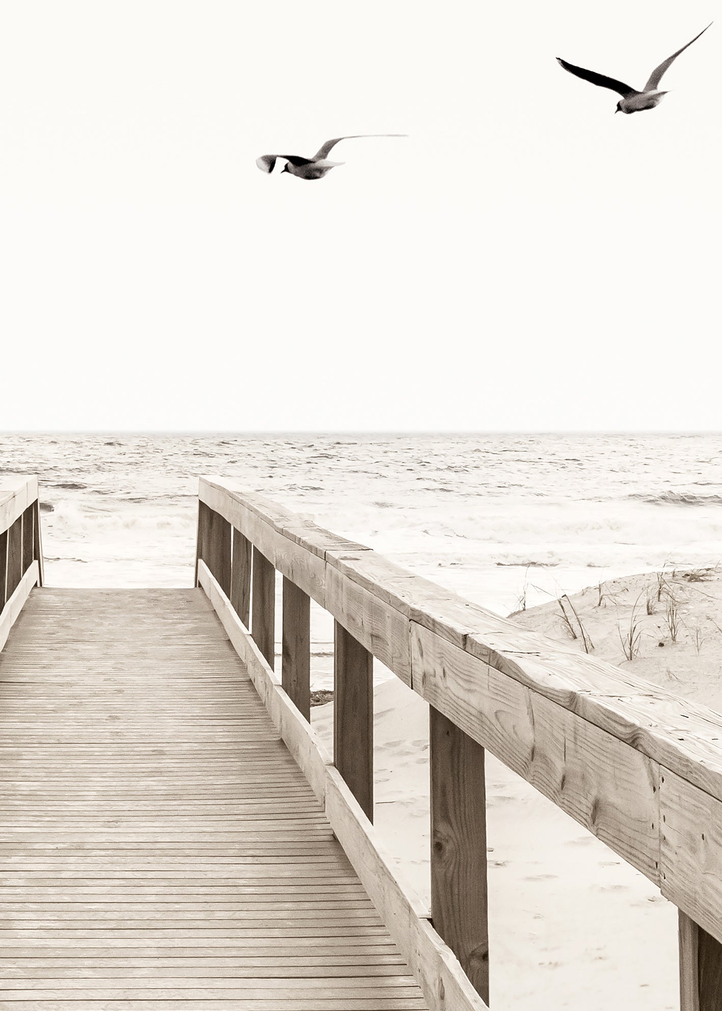 Canvastavla - Mornings by Sea