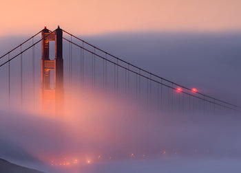 Ljuddämpande tavla - Golden Gate