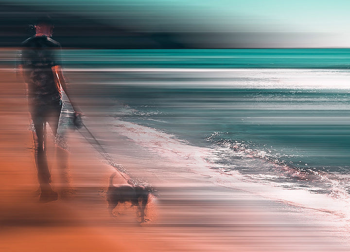 Ljuddämpande tavla - Doggy Promenade