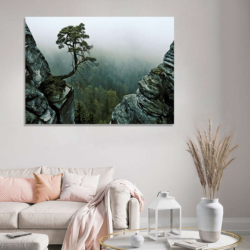 Ljuddämpande tavla - Cliffs