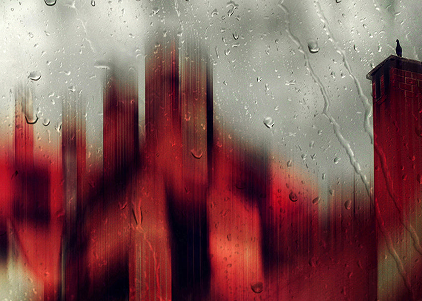 Ljuddämpande tavla - Rain City