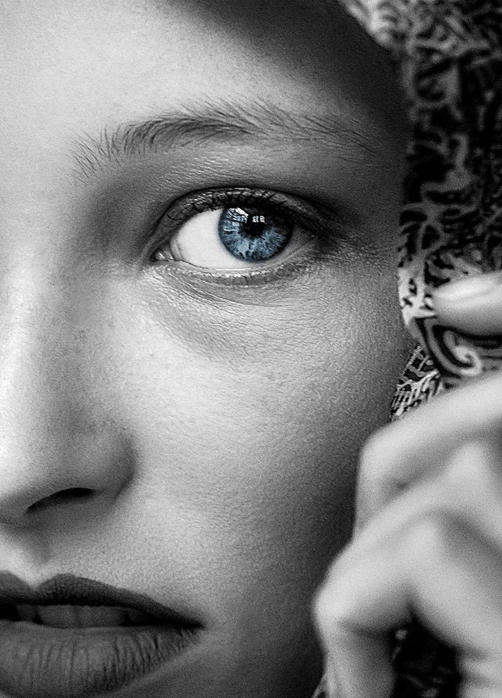 Ljuddämpande tavla - Blue Stare