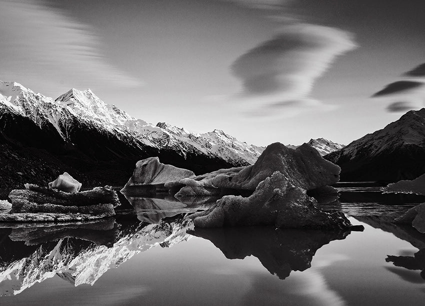 Ljuddämpande tavla - Arctic Silence
