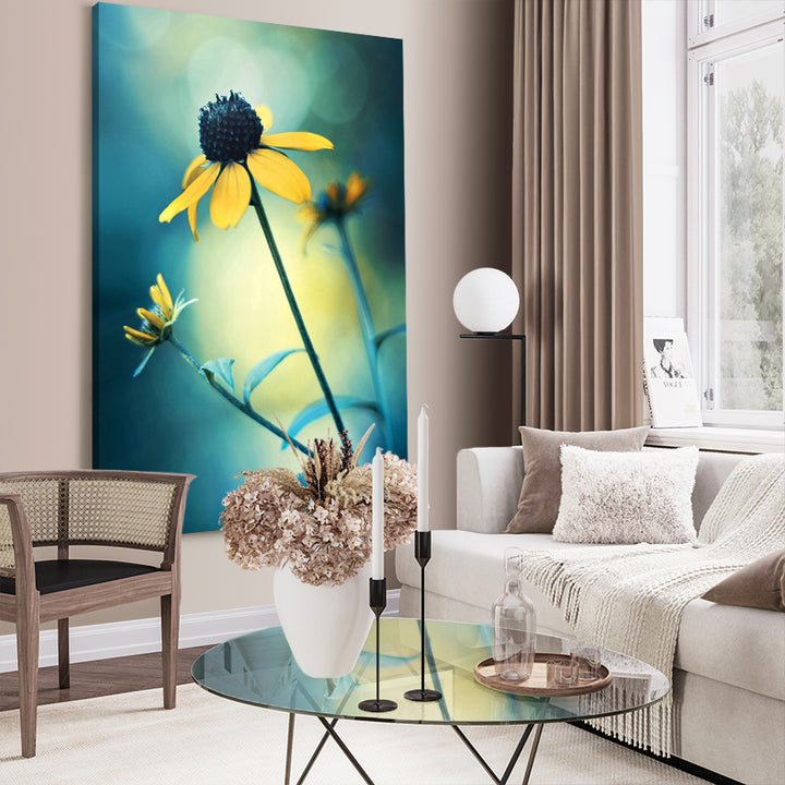 Ljuddämpande tavla - Sunflower