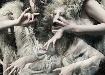 Ljuddämpande tavla - Wolf daughters