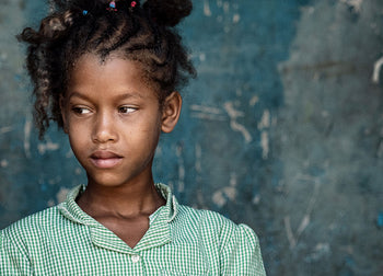 Ljuddämpande tavla - Sao Tome girl