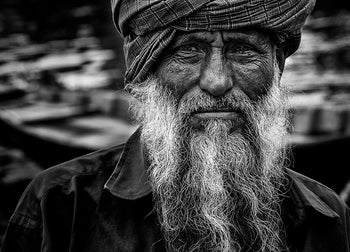 Ljuddämpande tavla - Man from Bangladesh