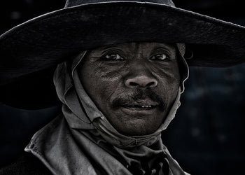 Ljuddämpande tavla - Man from Jakarta