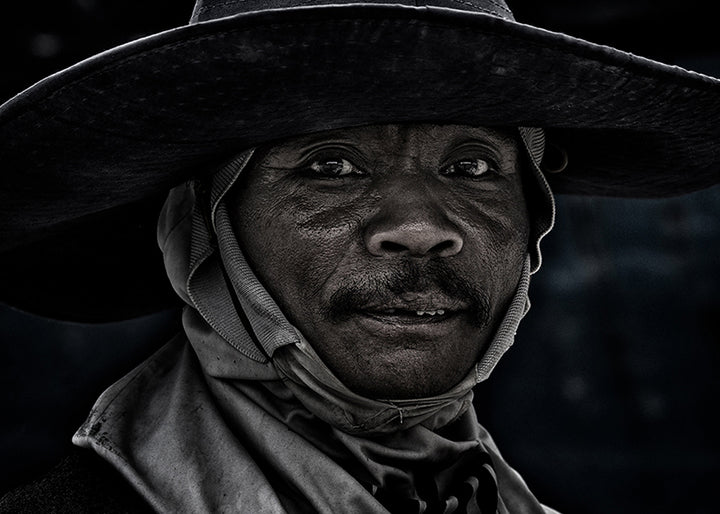 Ljuddämpande tavla - Man from Jakarta