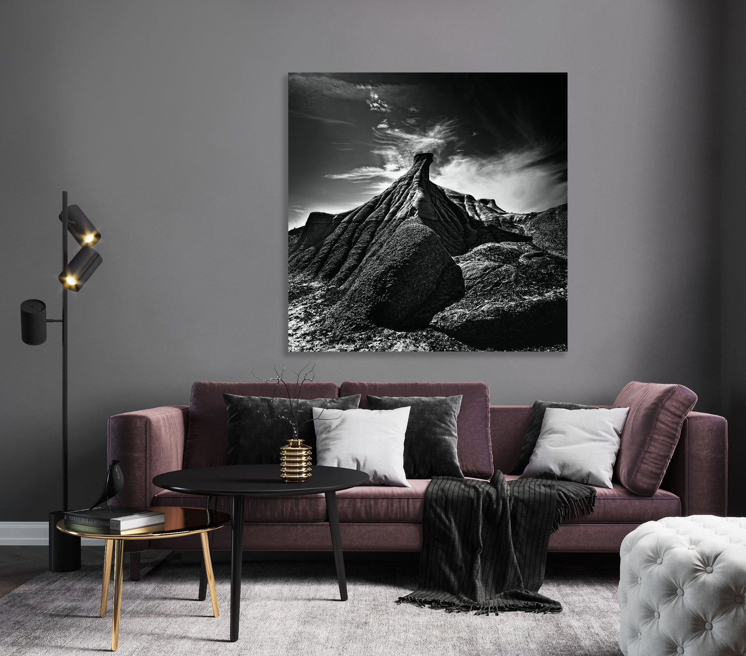 Ljuddämpande tavla - Volcano