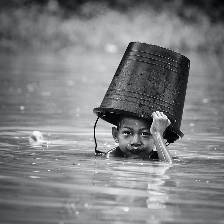 Ljuddämpande tavla - Bucket