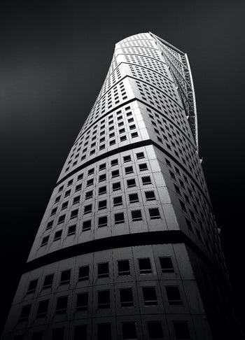 Ljuddämpande tavla - Turning Torso