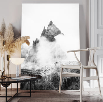 Ljuddämpande tavla - Hazy Peaks