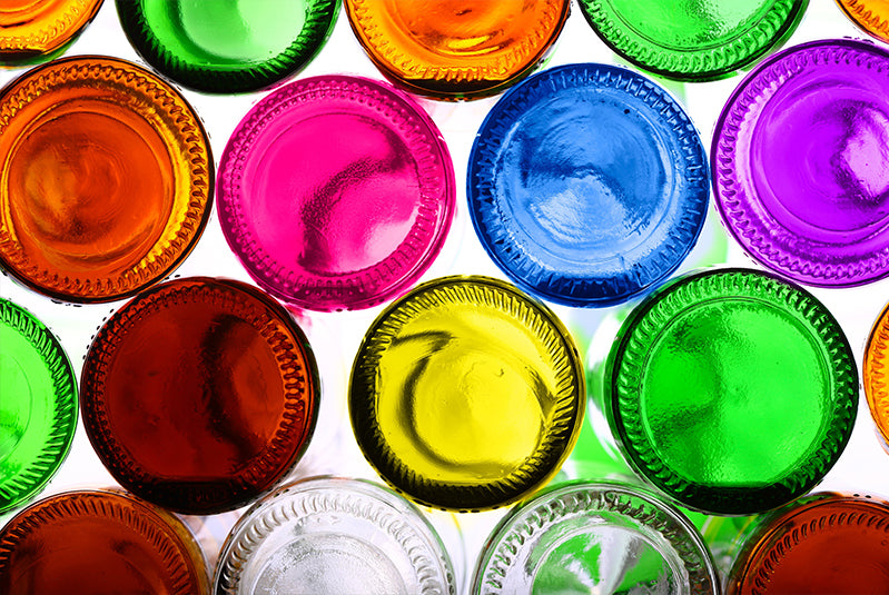Ljuddämpande tavla - Bottles