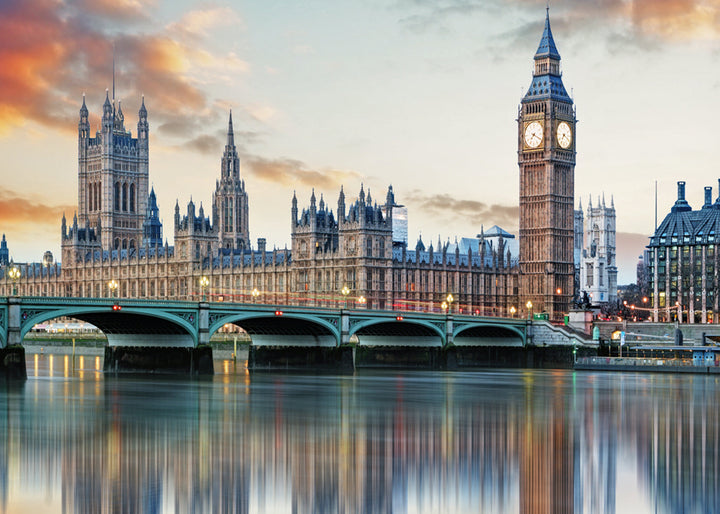 Ljuddämpande tavla - Big Ben - London