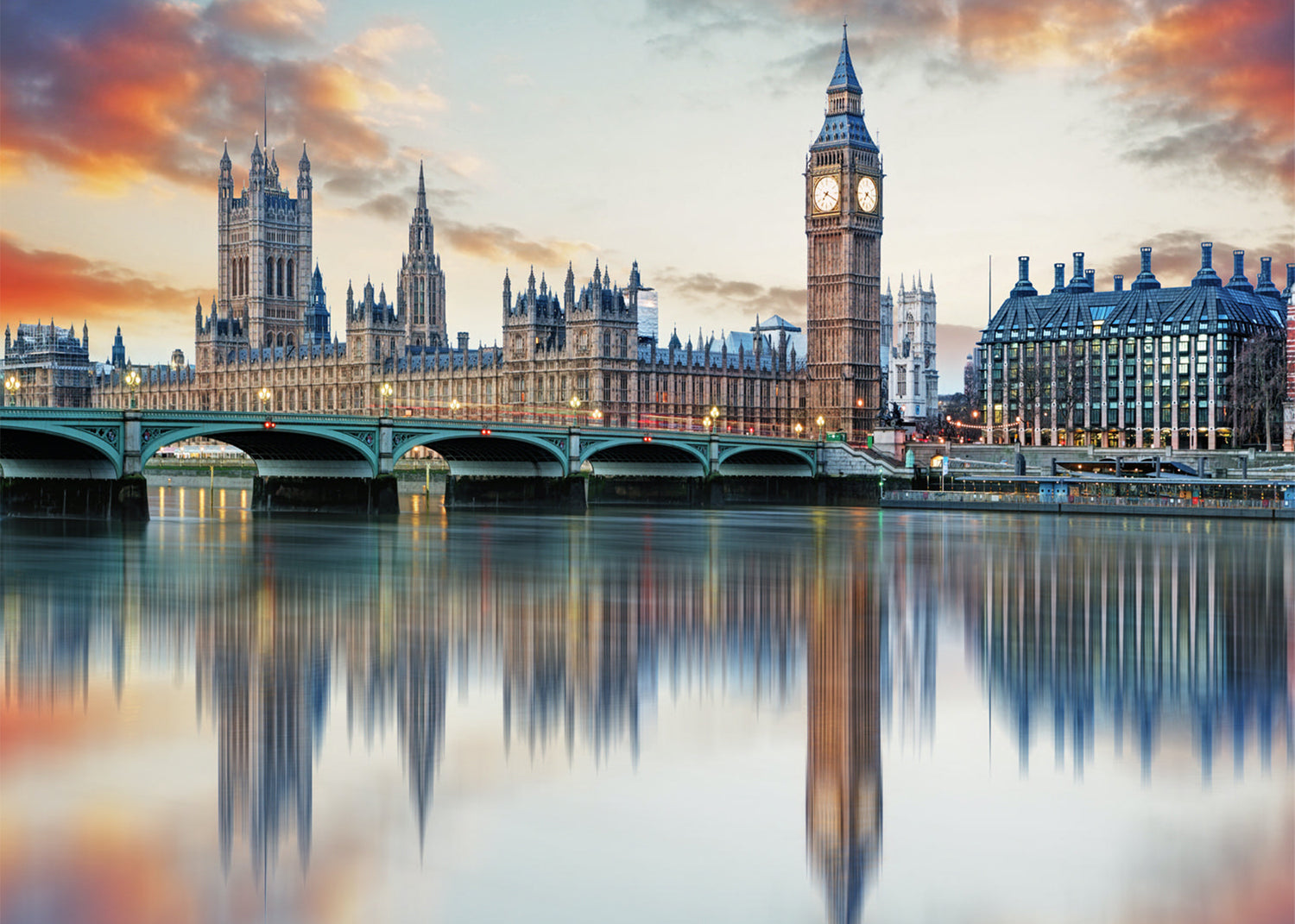 Ljuddämpande tavla - Big Ben - London