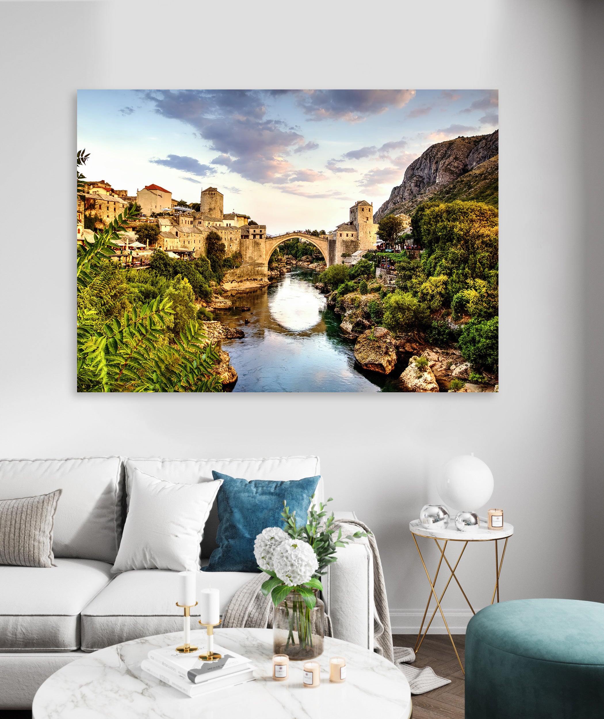 Ljuddämpande tavla - Mostar