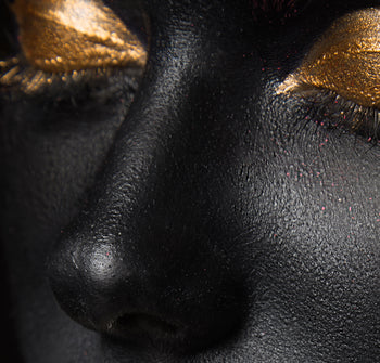 Ljuddämpande tavla - Black & Copper