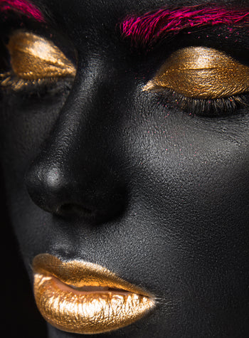 Ljuddämpande tavla - Black & Copper