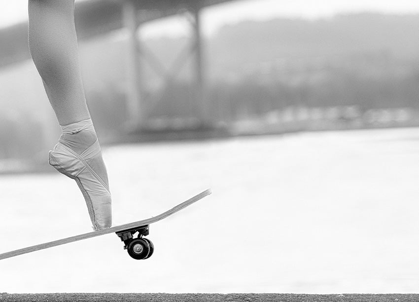 Ljuddämpande tavla - Skater