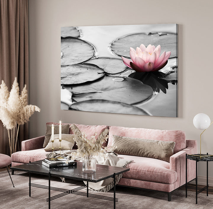 Ljuddämpande tavla - Näckros
