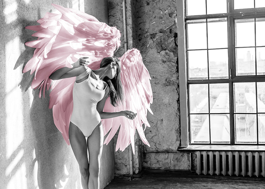 Ljuddämpande tavla - Heavenly Pink