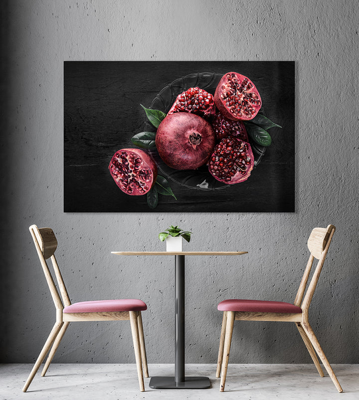 Ljuddämpande tavla - Juicy Pomegranate