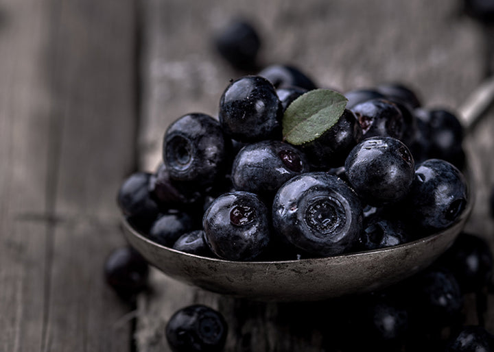 Ljuddämpande tavla - Blueberries