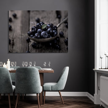 Ljuddämpande tavla - Blueberries
