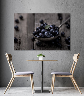 Ljuddämpande tavla - Blueberries