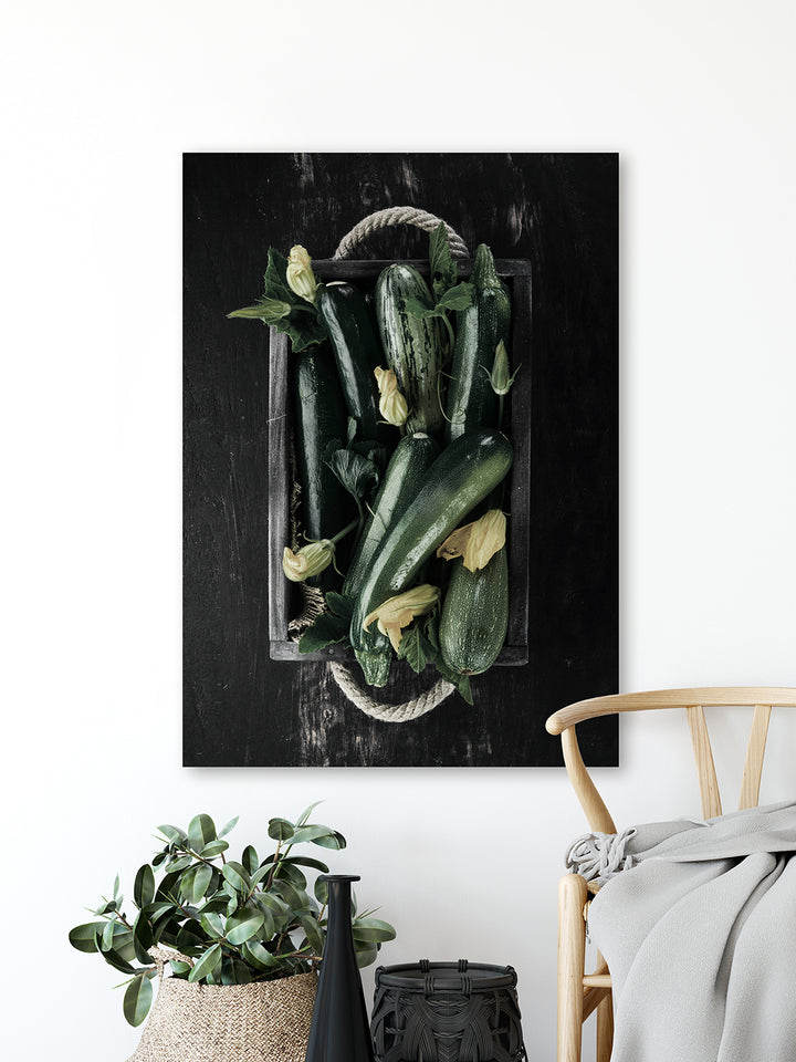 Ljuddämpande tavla - Zucchini