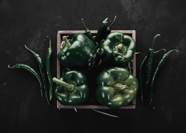 Ljuddämpande tavla - Green Pepper