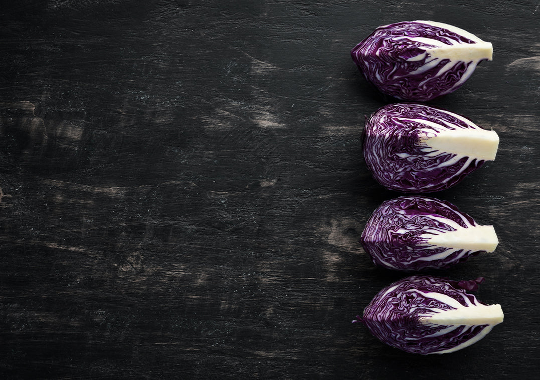 Ljuddämpande tavla - Purple cabbage