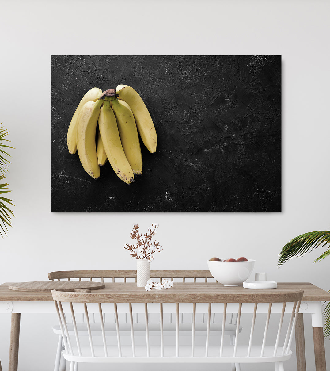 Ljuddämpande tavla - Yellow bananas