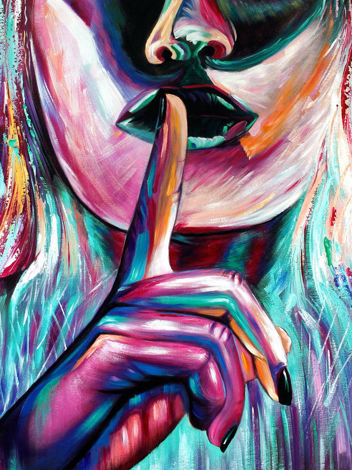 Ljuddämpande tavla - Shh!