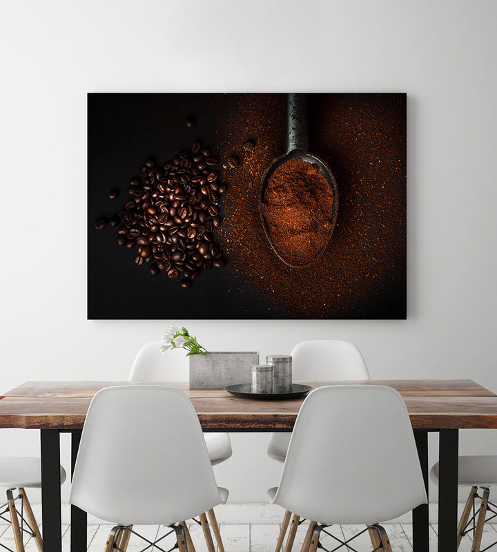 Ljuddämpande tavla - Chicchi di caffè