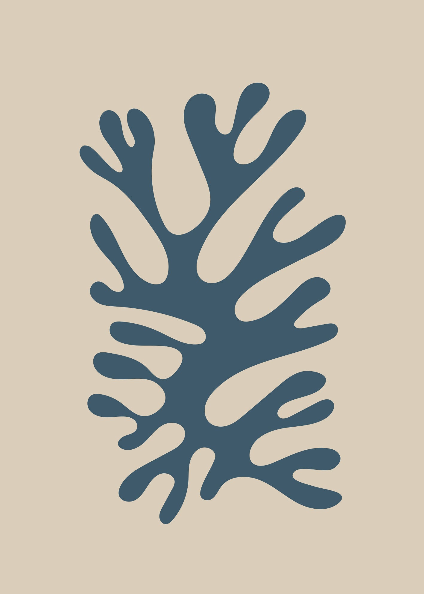 Ljuddämpande tavla - Sealife Coral