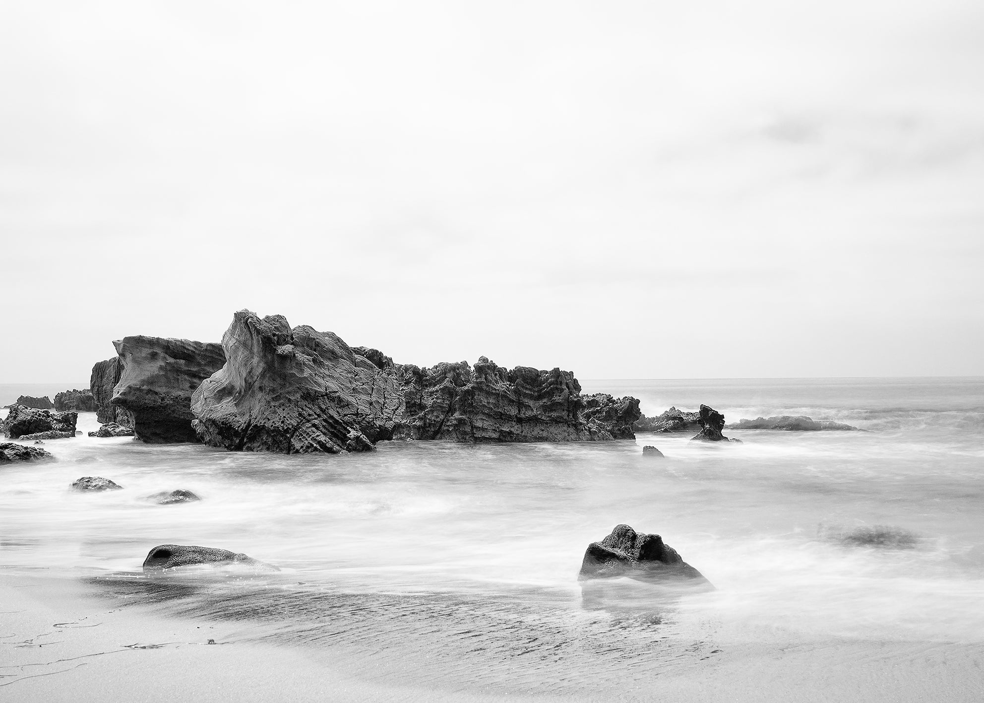 Ljuddämpande tavla - Calmful Beach