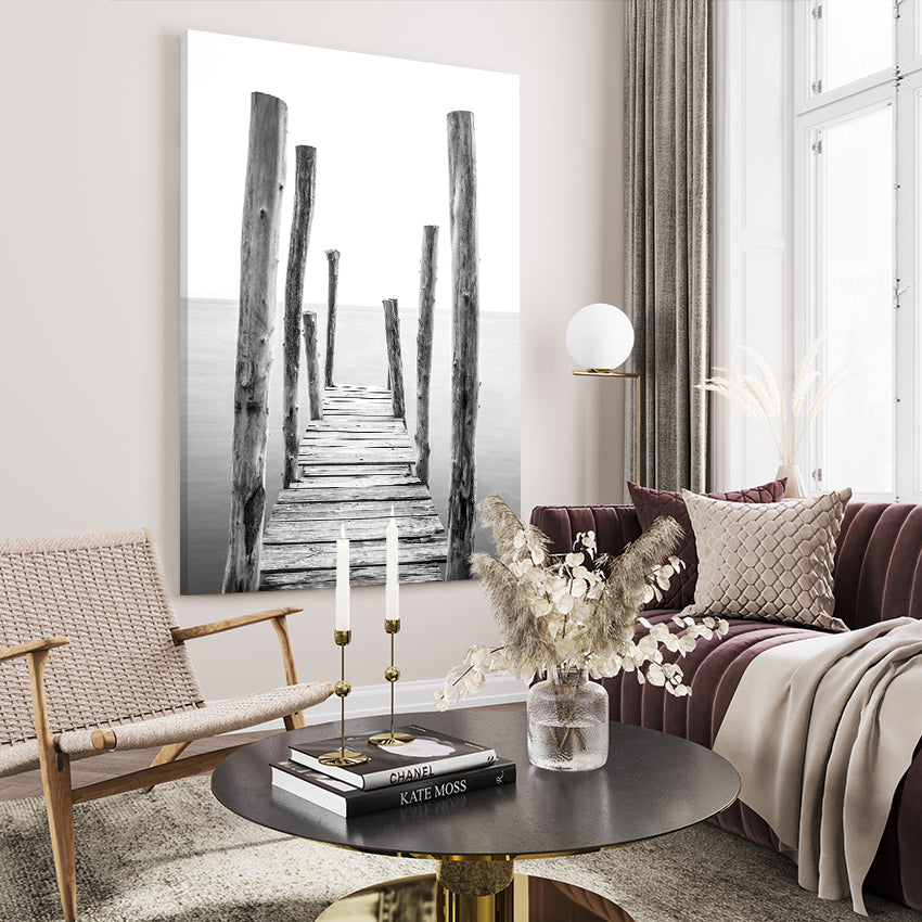 Ljuddämpande tavla - Timeless Pier