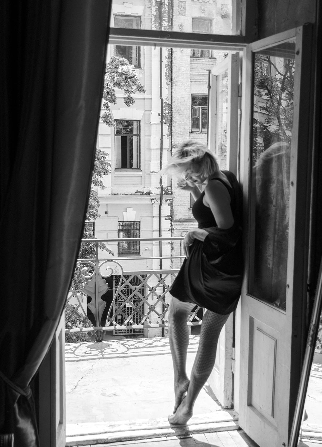 Ljuddämpande tavla - Stockholm Balcony