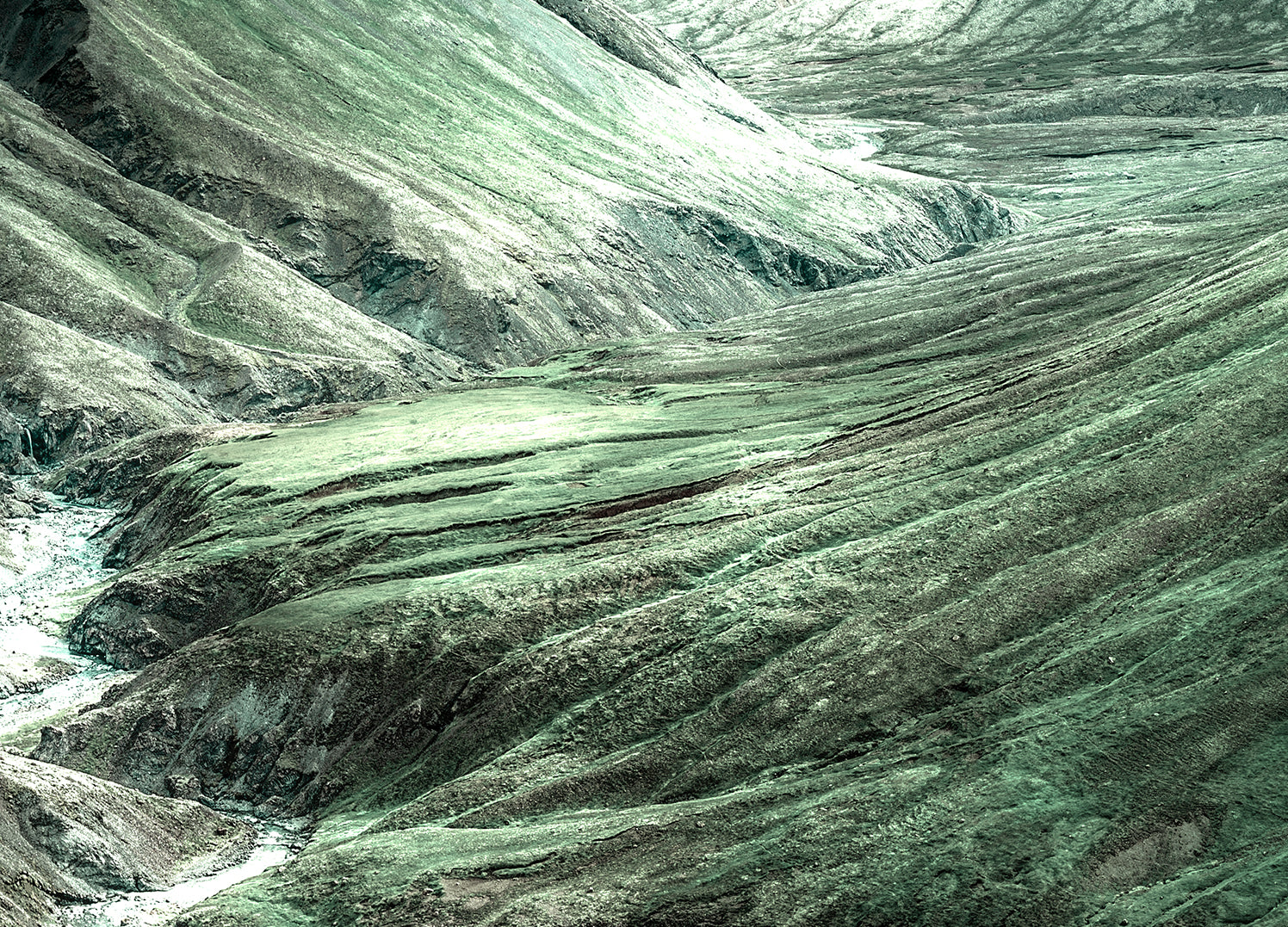 Ljuddämpande tavla - Green Valley
