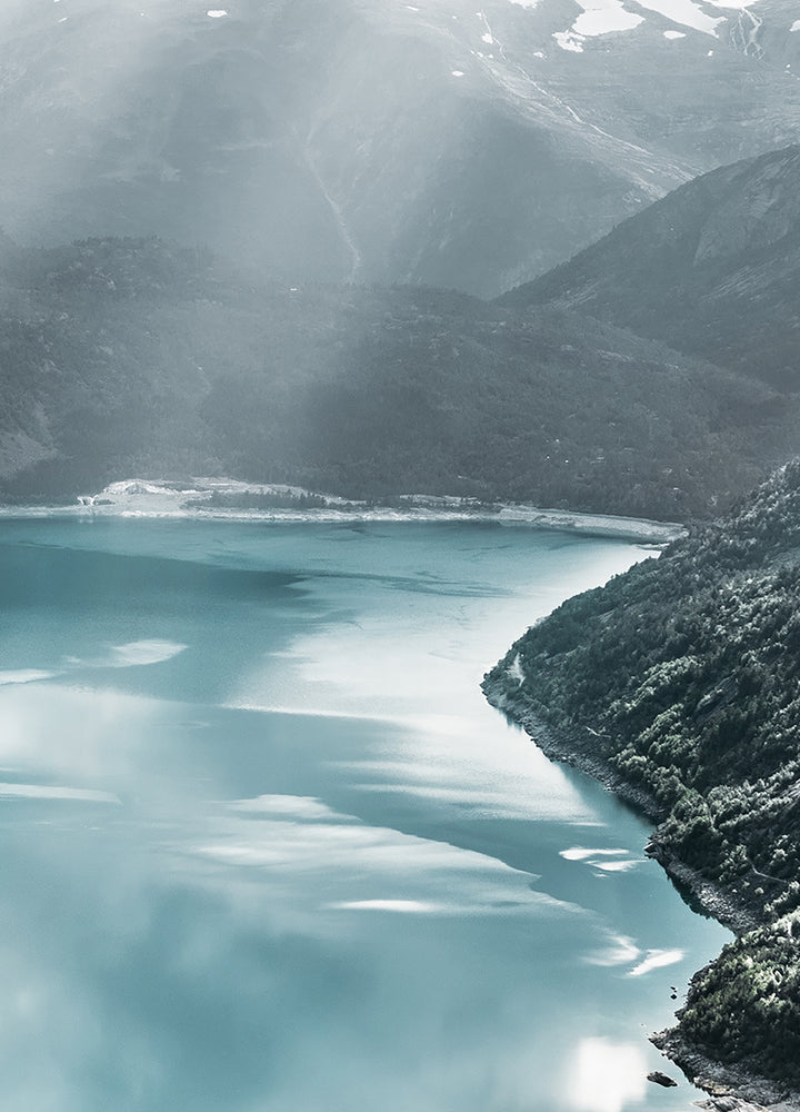 Ljuddämpande tavla - Fjord
