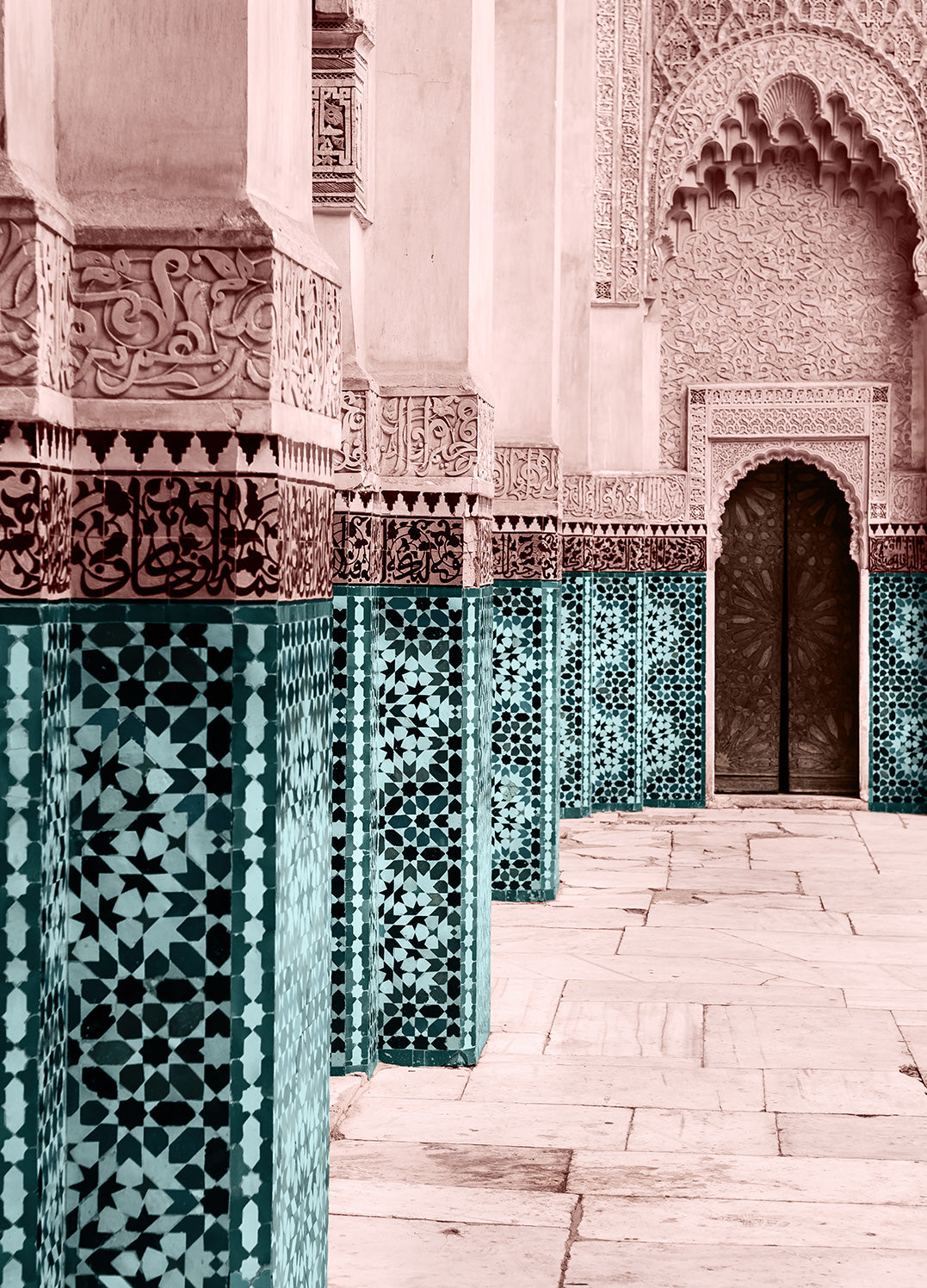 Ljuddämpande tavla - Courtyard